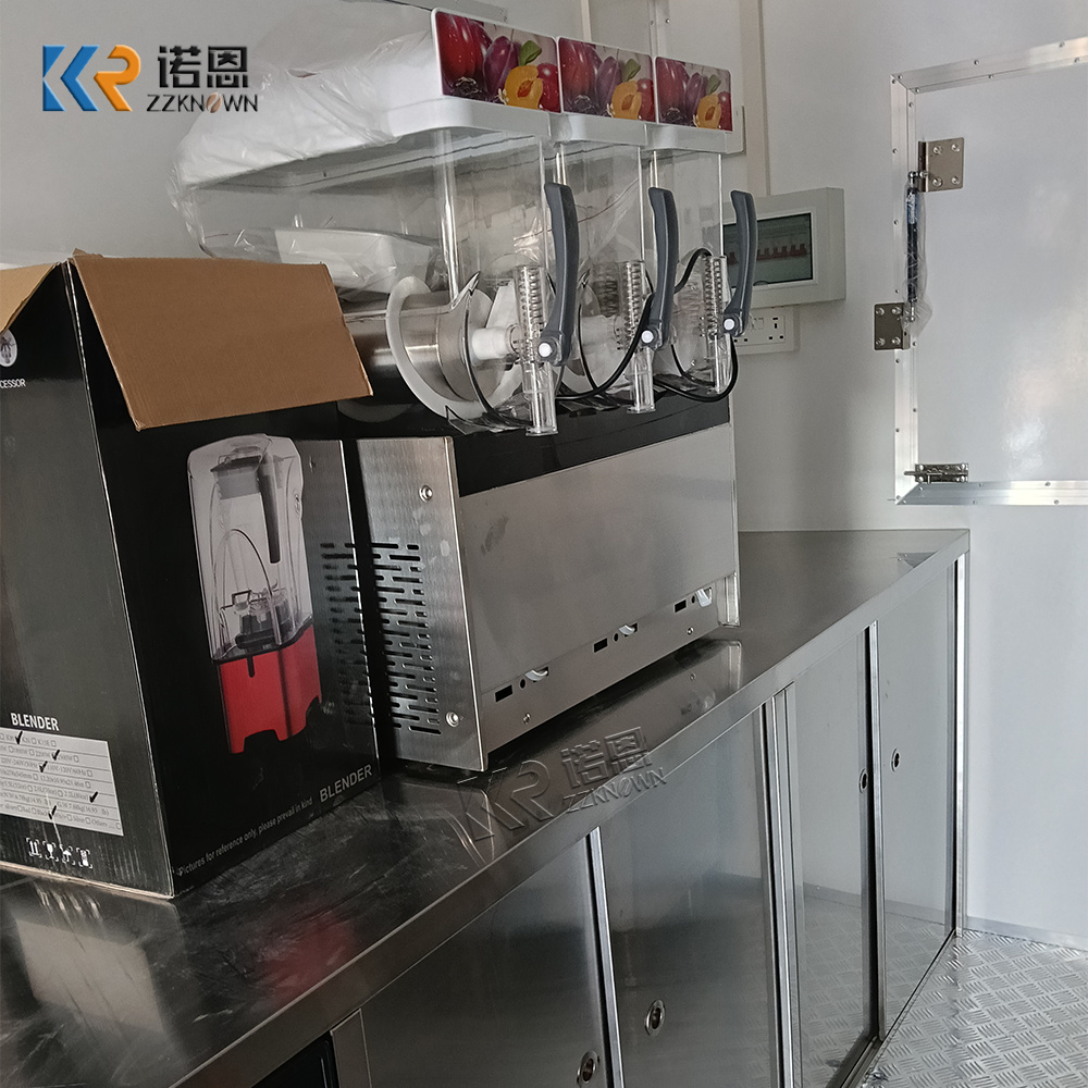 Stainless Steel Mobile Food Tr - Outdoor Coffee Equipment review and price