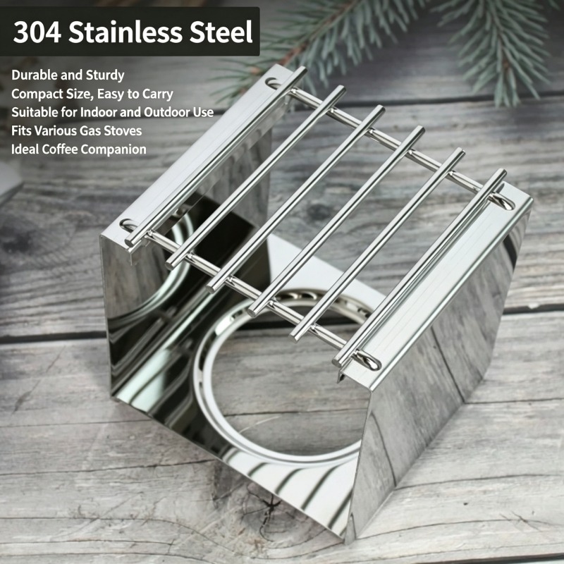Stainless Steel Square Coffee  - Outdoor Coffee Equipment review and price