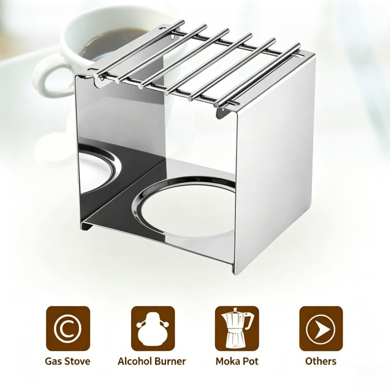 Stainless Steel Square Coffee  - Outdoor Coffee Equipment review and price