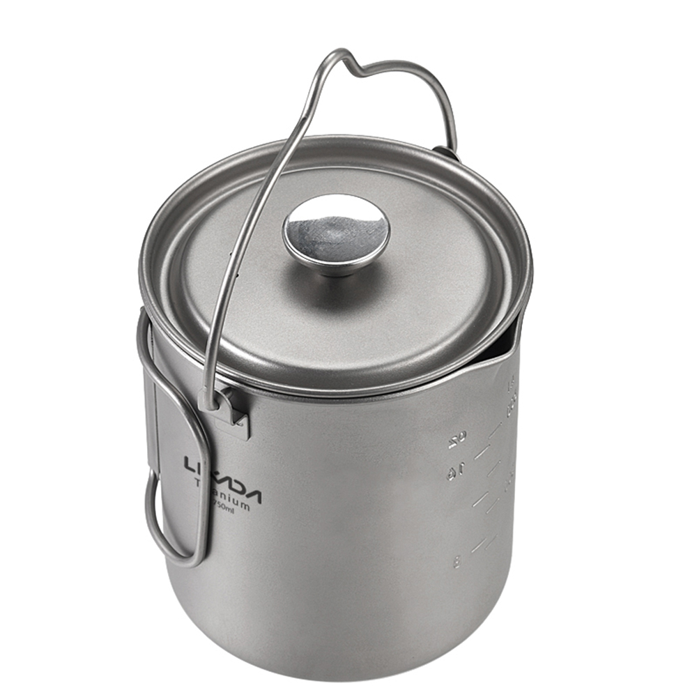Lixada 750ml Titanium Coffee C - Outdoor Coffee Equipment review and price