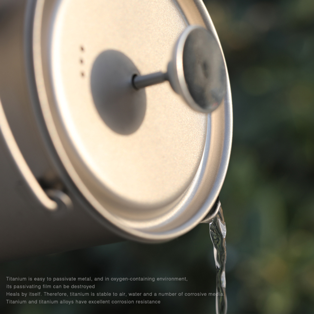 Lixada 750ml Titanium Coffee C - Outdoor Coffee Equipment review and price
