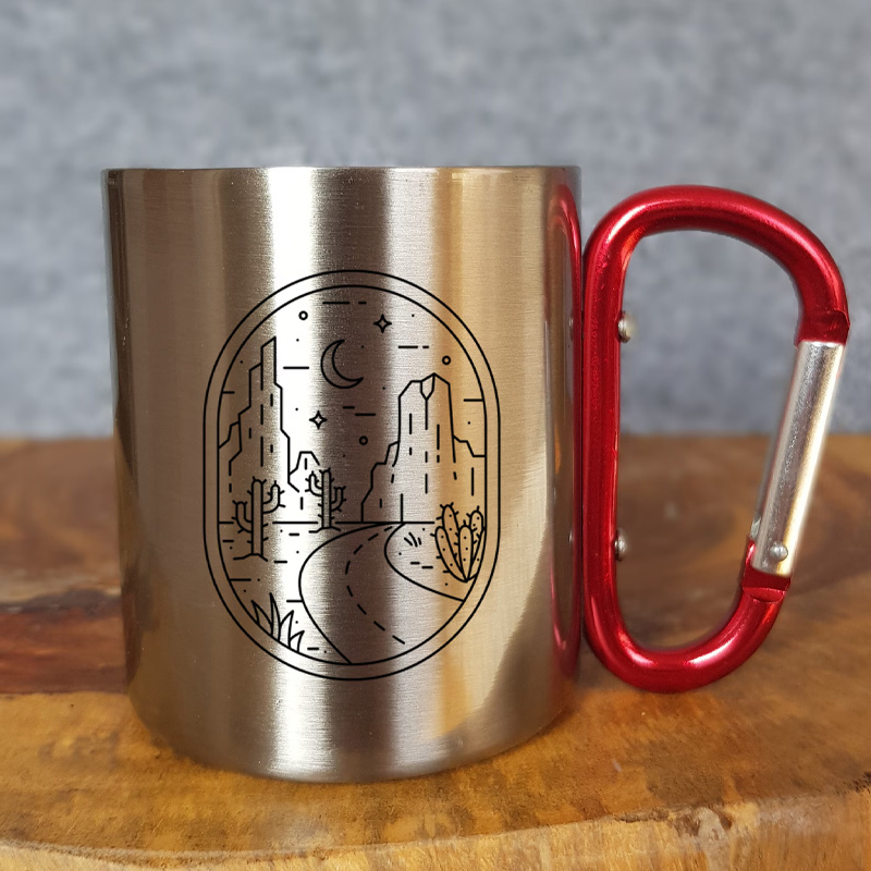 Stainless Steel Camping Mug wi - Outdoor Coffee Equipment review and price